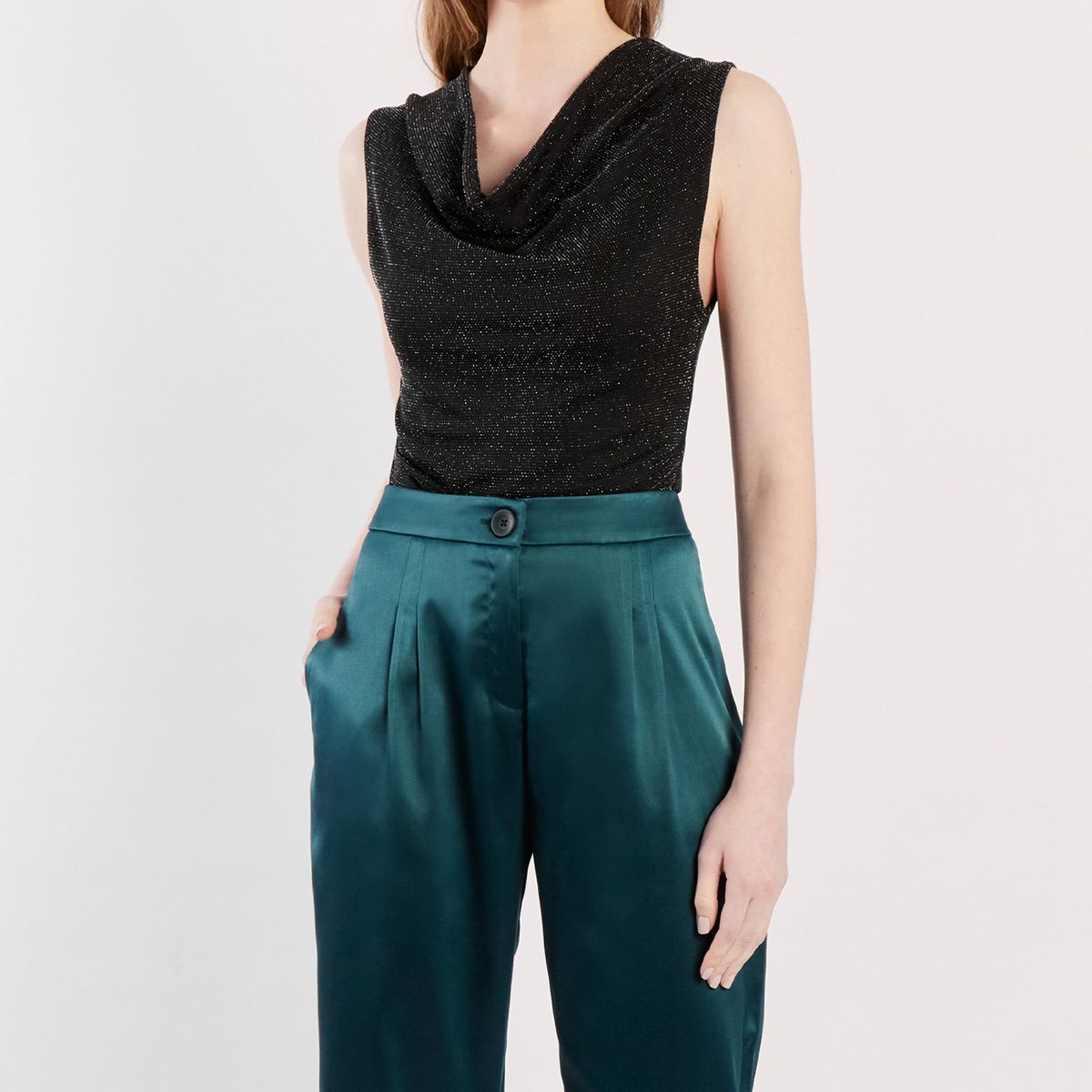 CAMILA VIALI - Camila Viali Polo siena manga cero