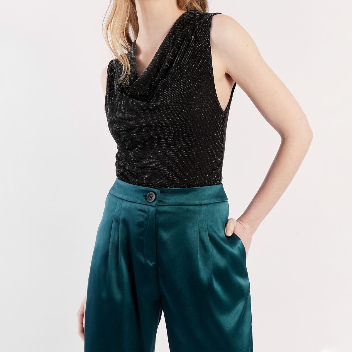 CAMILA VIALI - Camila Viali Polo siena manga cero