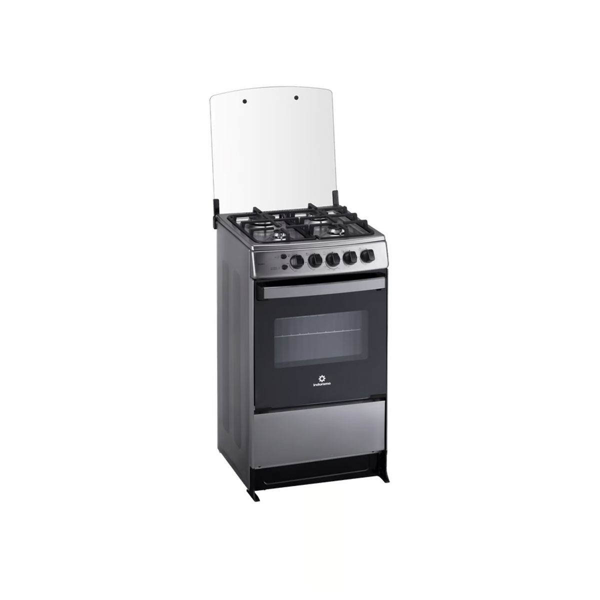 INDURAMA - Cocina a Gas Indurama 4 Hornillas Bilbao Spazio Plus 20 - Croma