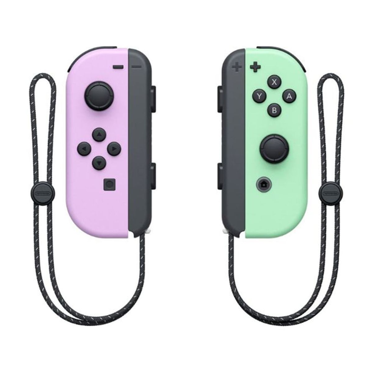NINTENDO - Controles Joy-Con LR Nintendo Switch Purpura PastelVerde Pastel