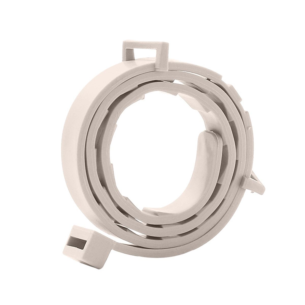 GENERICO - COLLAR ANTIPULGAS PARA PERRO GRANDE EN LATA - COLOR BLANCO