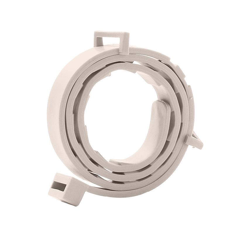 GENERICO - COLLAR ANTIPULGAS PARA PERRO GRANDE EN LATA - COLOR BLANCO