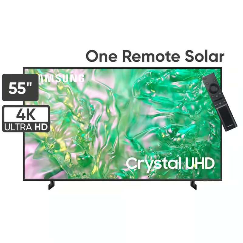 SAMSUNG - Televisor SAMSUNG Crystal UHD 55 4K Smart TV UN55CU8000GXPE