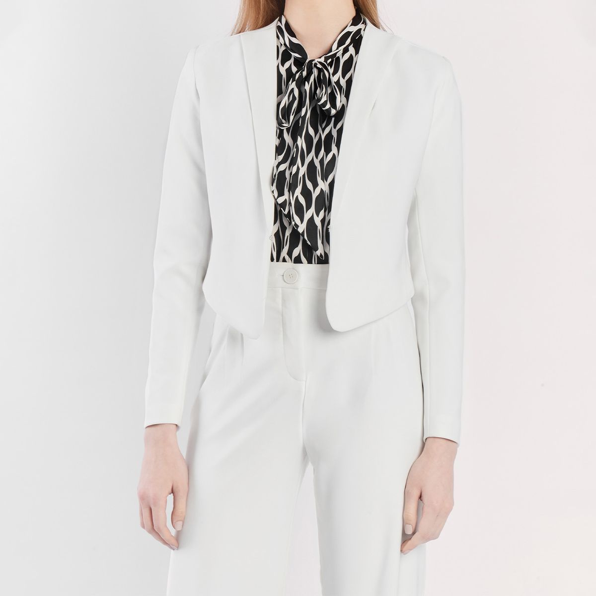 CAMILA VIALI - Camila Viali Blazer coralie perla corta para mujer