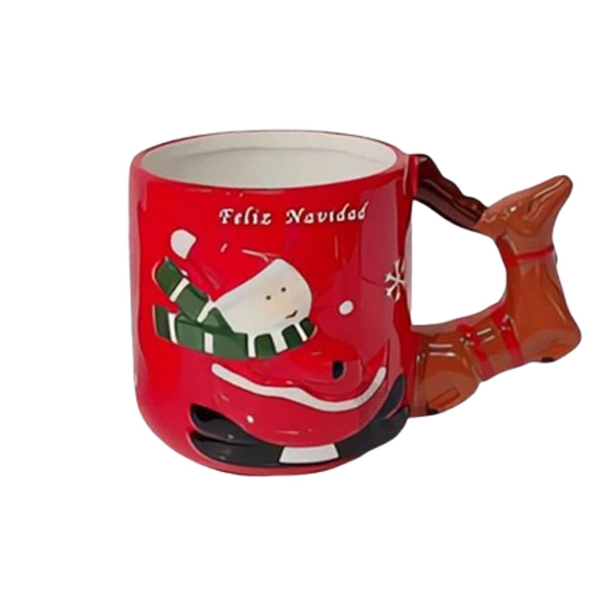 GENERICO - Taza Navideña con diseño Reno