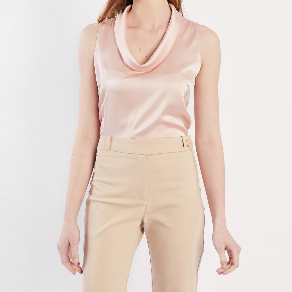 CAMILA VIALI - Camila Viali Blusa florena rosado sin manga