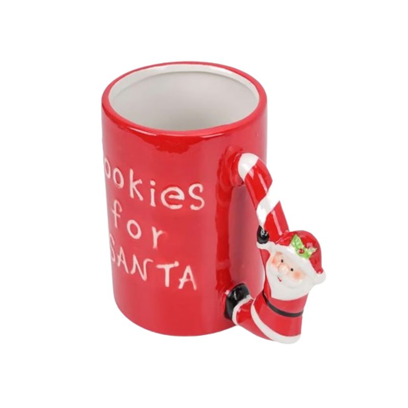 GENERICO - Taza Navideña con diseño Papa Noel