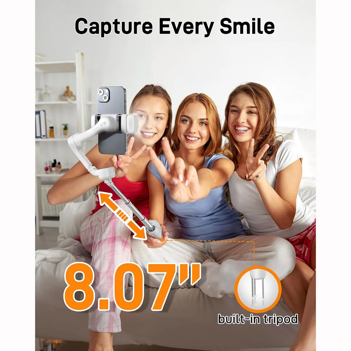 HOHEM - Estabilizador Gimbal Hohem iSteady V3 iA para Smartphone