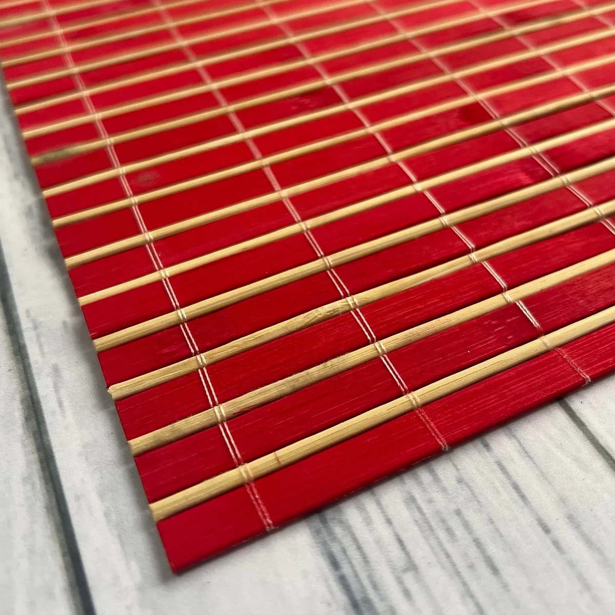 GENERICO - Individual de Mesa de Bambú Set 6 Unidades