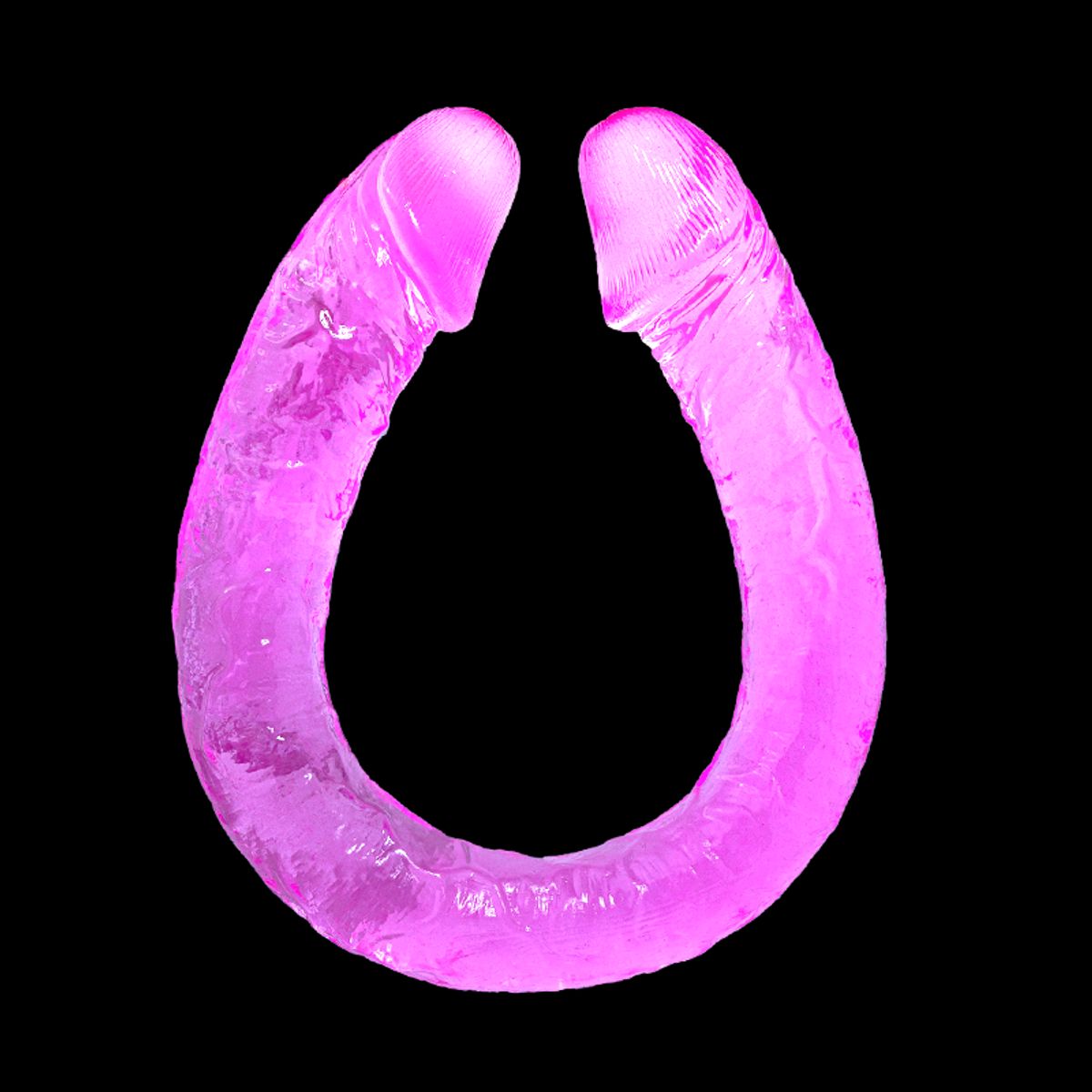 DR PINKY - Dildo Consolador Rosado Grueso Doble Pene Realista 50 x 4cm