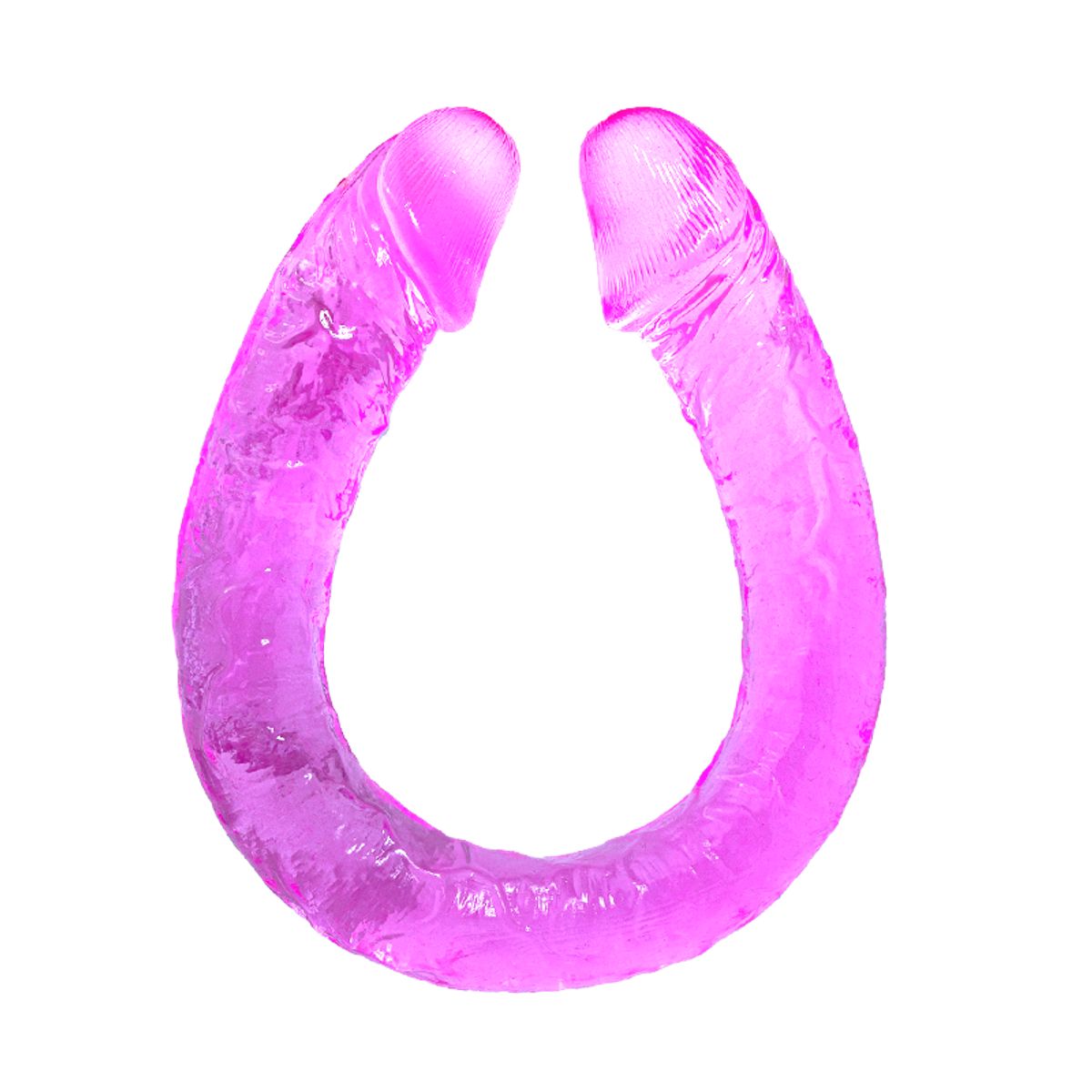 DR PINKY - Dildo Consolador Rosado Grueso Doble Pene Realista 50 x 4cm