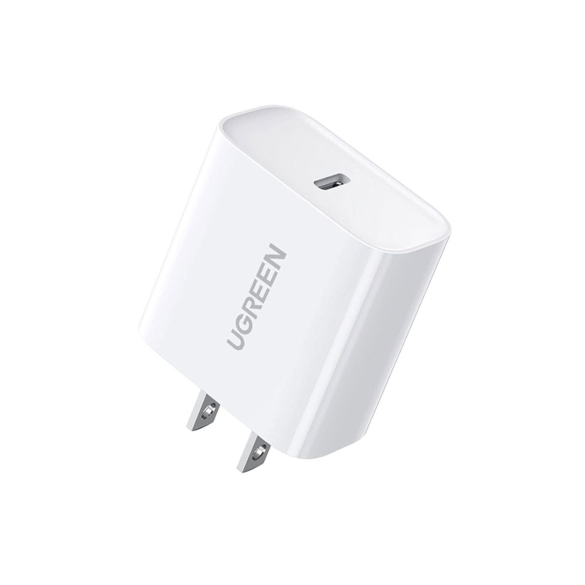 UGREEN - Cargador con carga rápida 20w USB C - BLANCO - UGREEN