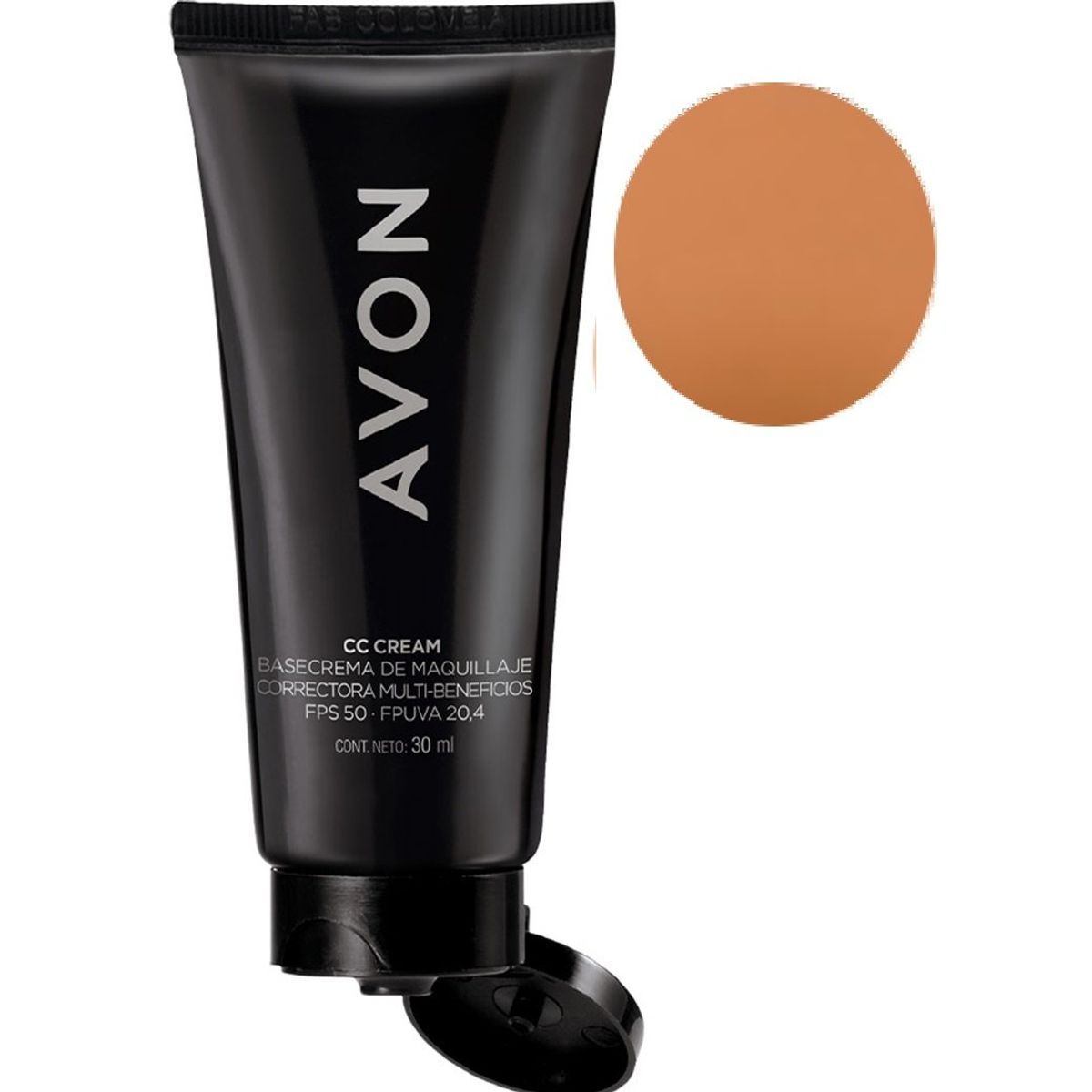 AVON - Avon Base CC Crema Correctora FPS 50 FPUVA 17 - MEDIUM BEIGE