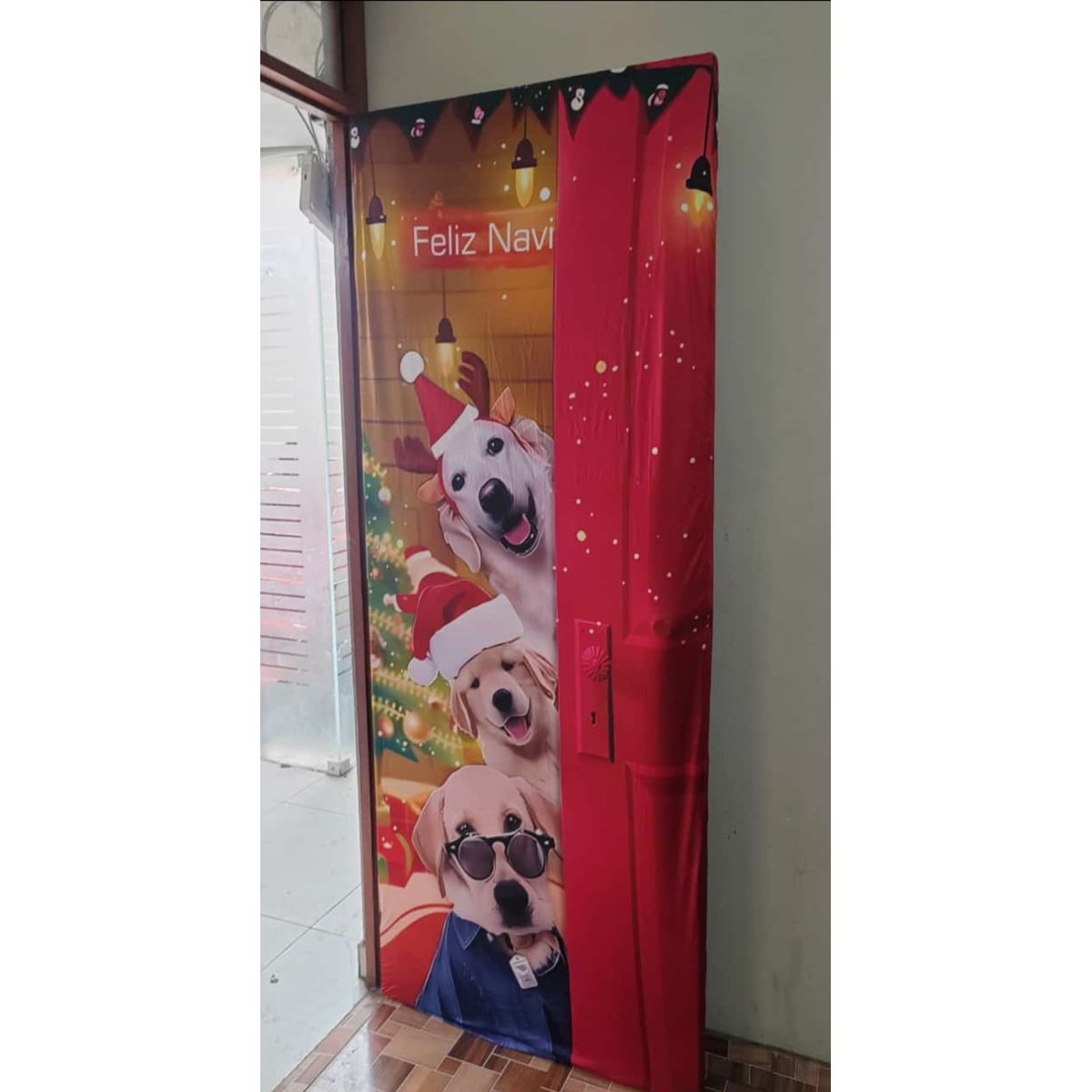 GENERICO - Funda Navideña para Puerta