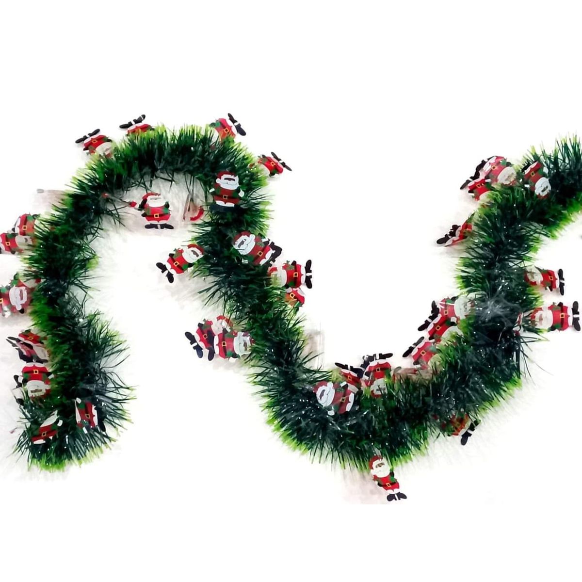 GENERICO - Guirnalda Navideño con Muñeco de Papa Noel