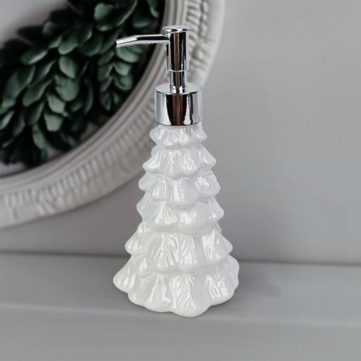 GENERICO - Dispensador de jabón Navideño diseño de Árbol