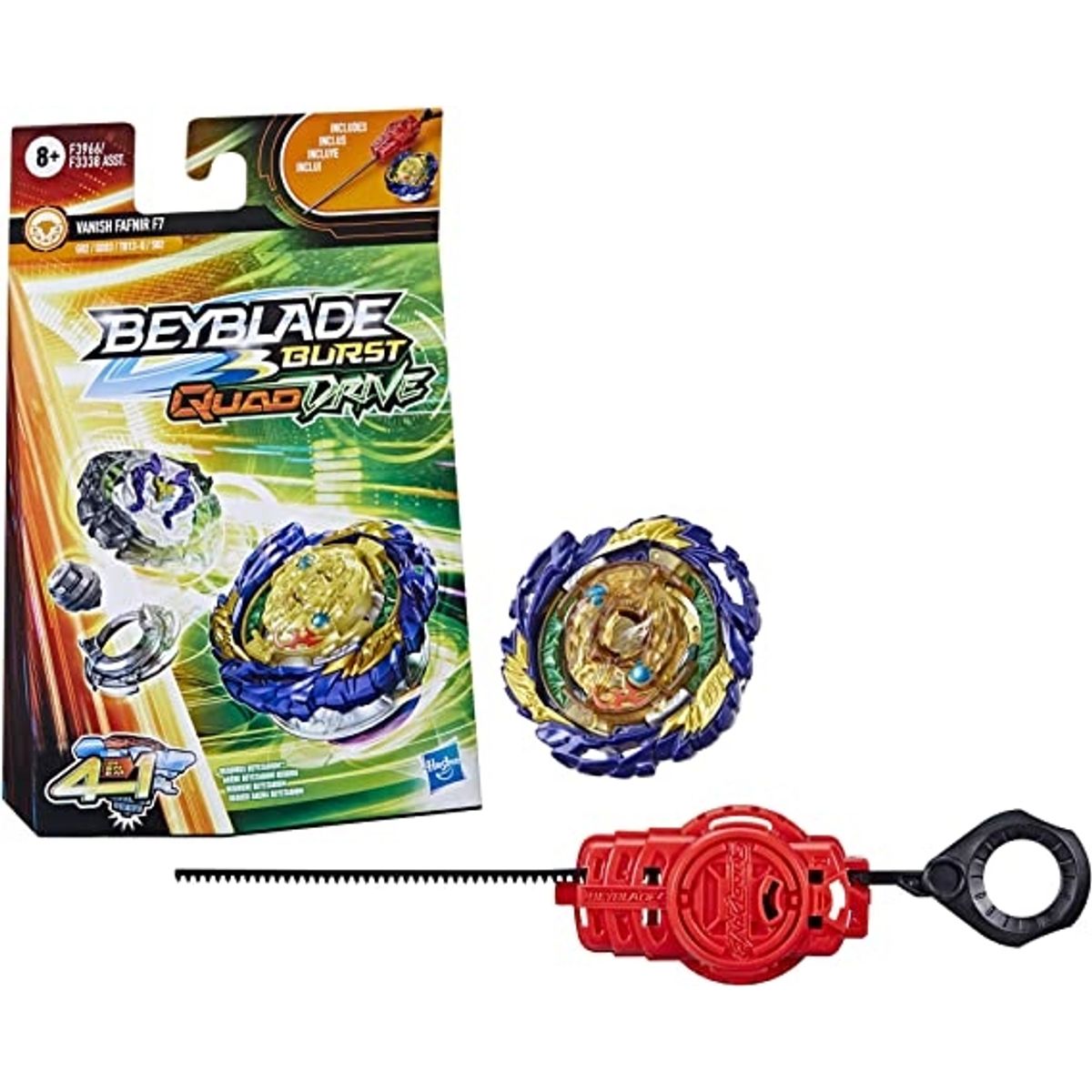 BEYBLADE - BEYBLADE BURST QUADDRIVE VANISH FAFNIR F7