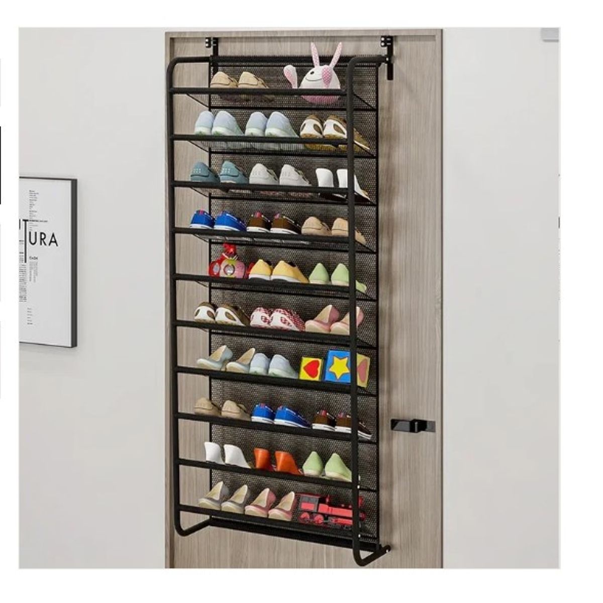 GENERICO - Zapatero colgante de 10 niveles