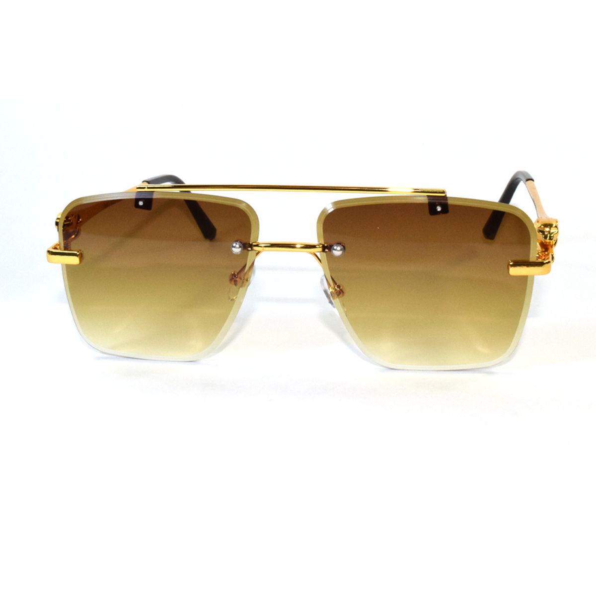 GENERICO - Lentes de Sol Estilo Unisex Moda Uv400 - Dorado Marr