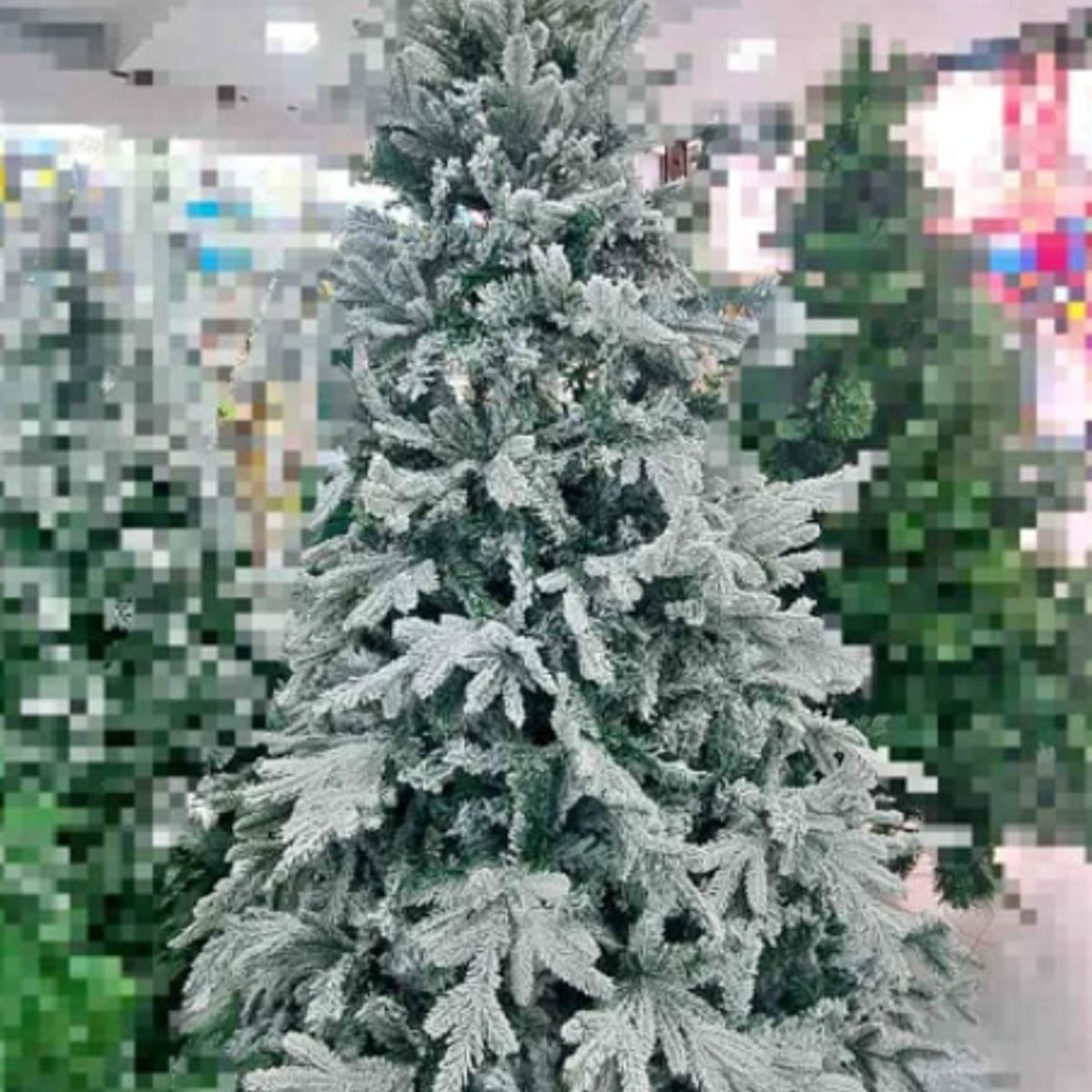 GENERICO - Árbol de Navidad Pino Nieve 210M