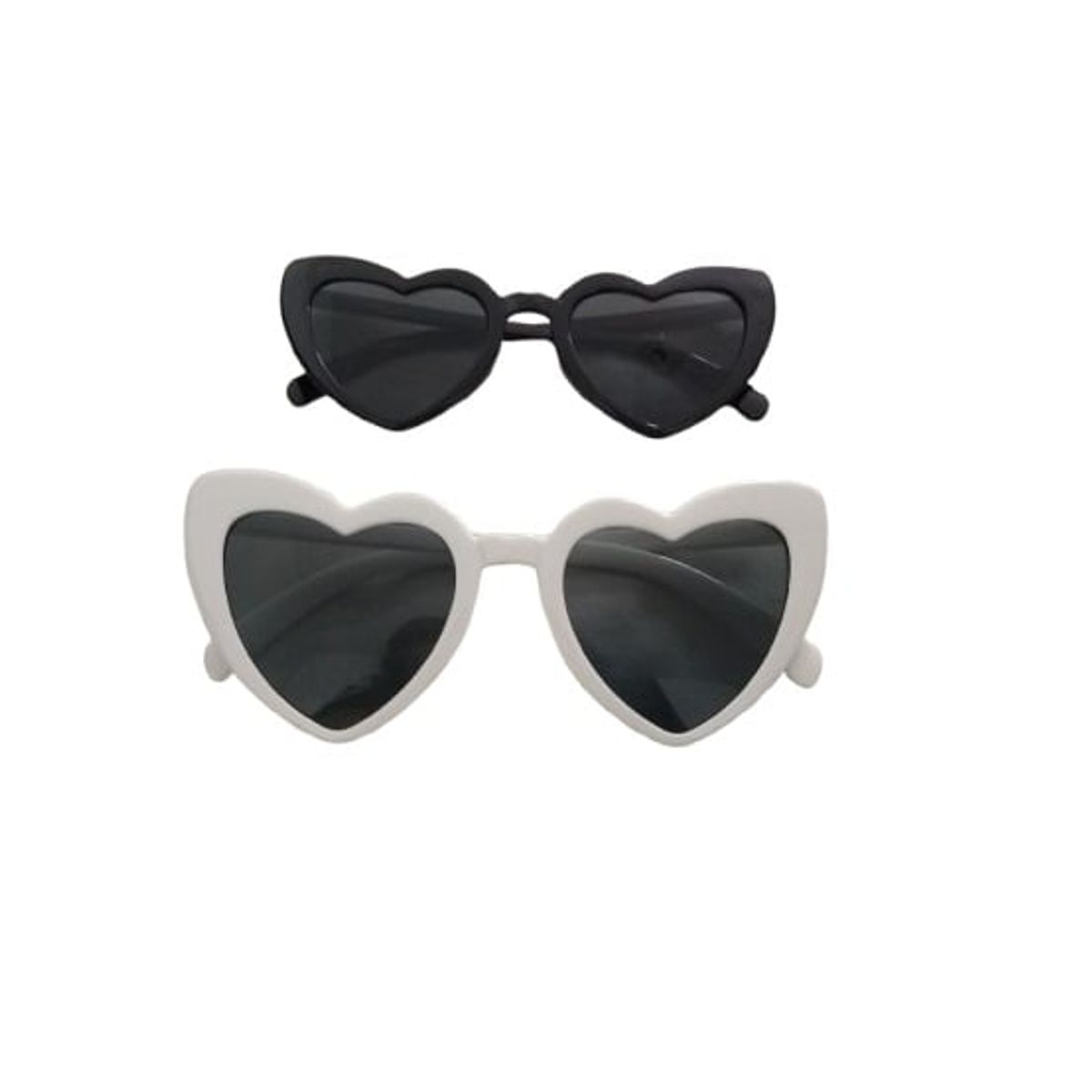 GENERICO - Set x 5 lentes corazones despedida de soltera team bride