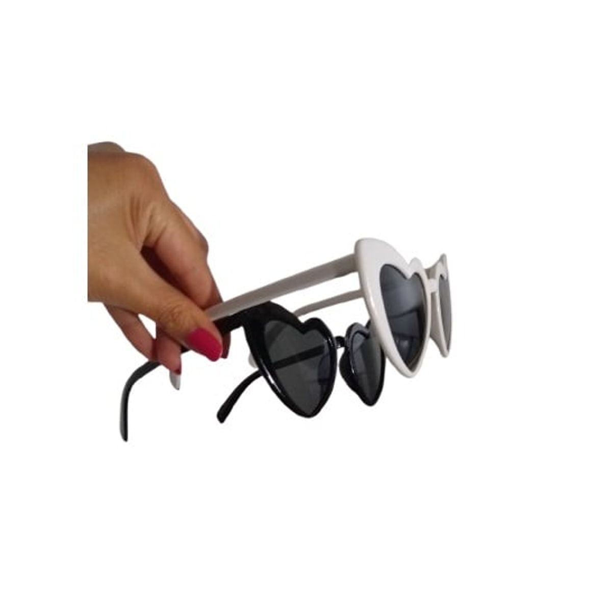 GENERICO - Set x 5 lentes corazones despedida de soltera team bride