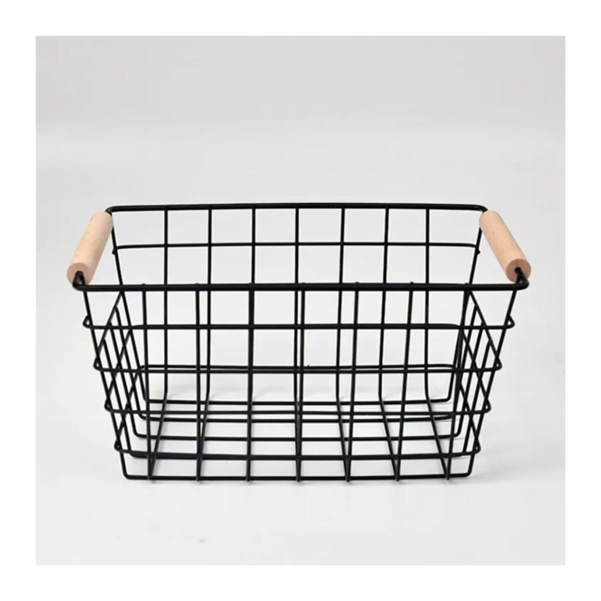 GENERICO - Canastilla Organizadora de Metal Multiuso