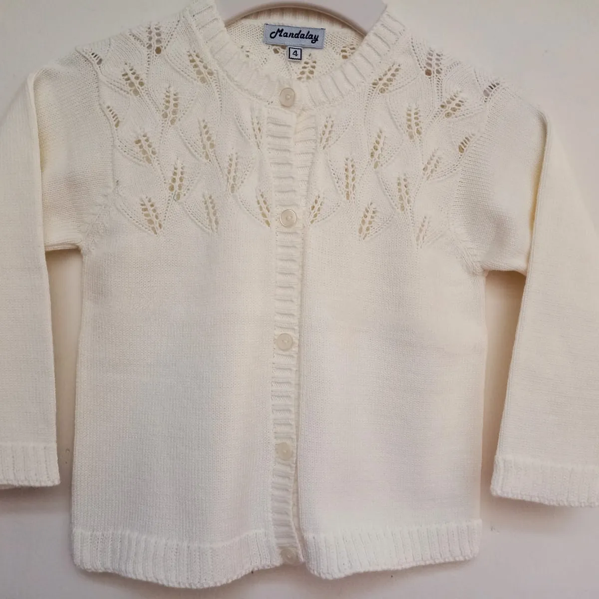 GENERICO - Chompa de Niña Hoja MANDALAY KNITS