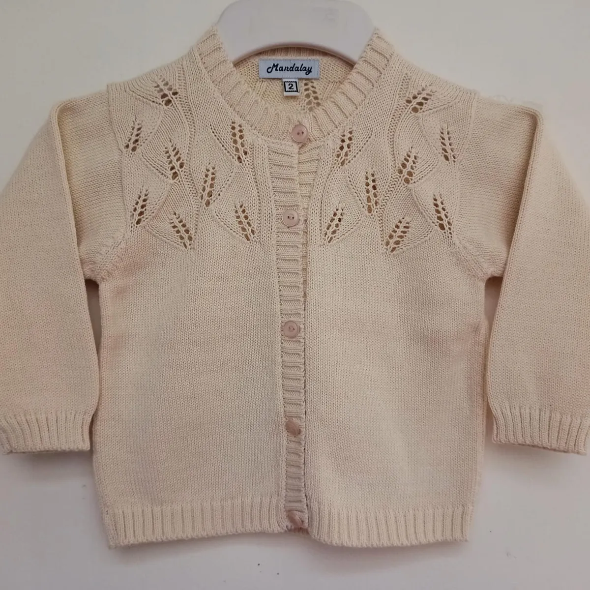 GENERICO - Chompa de Niña Hoja MANDALAY KNITS