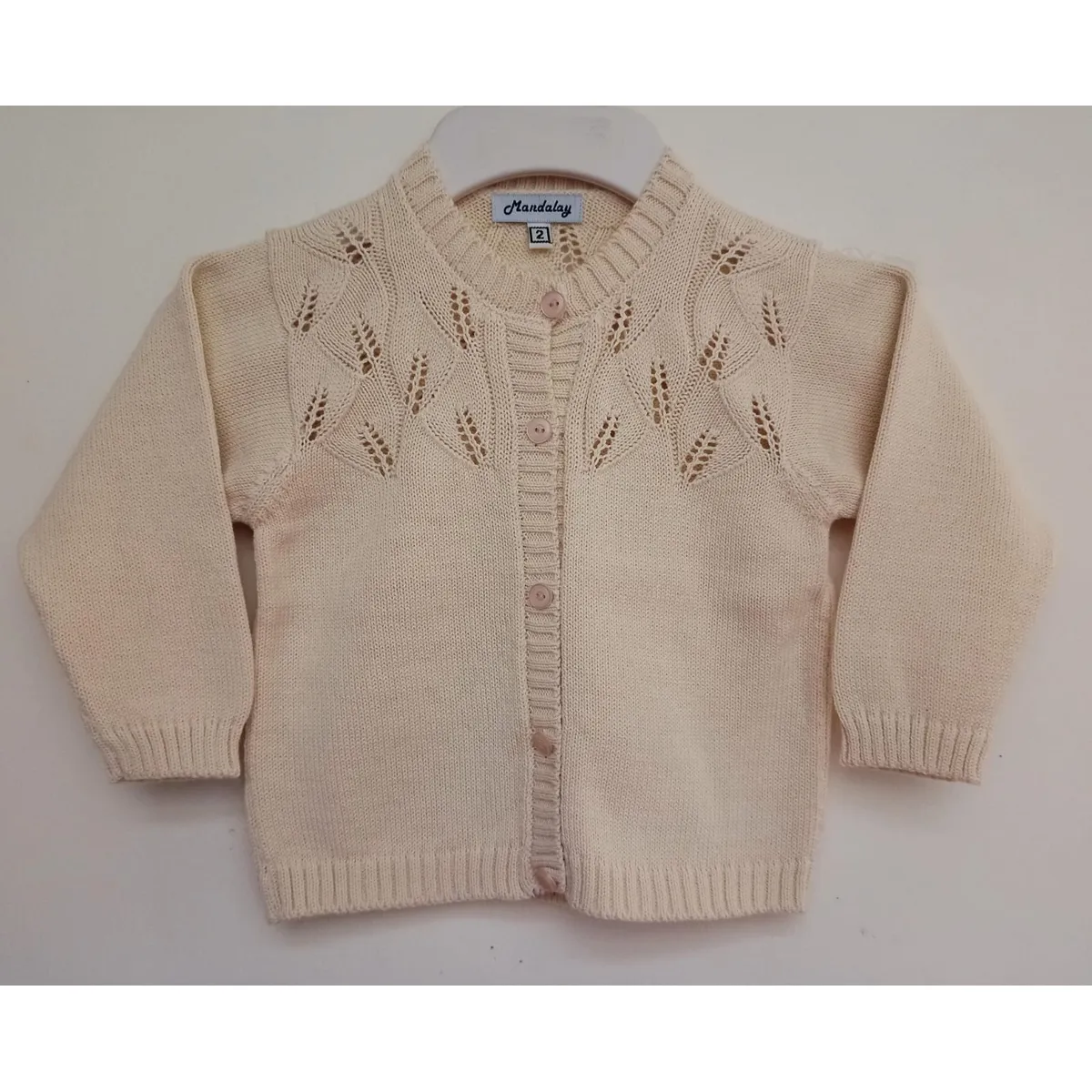 GENERICO - Chompa de Niña Hoja MANDALAY KNITS