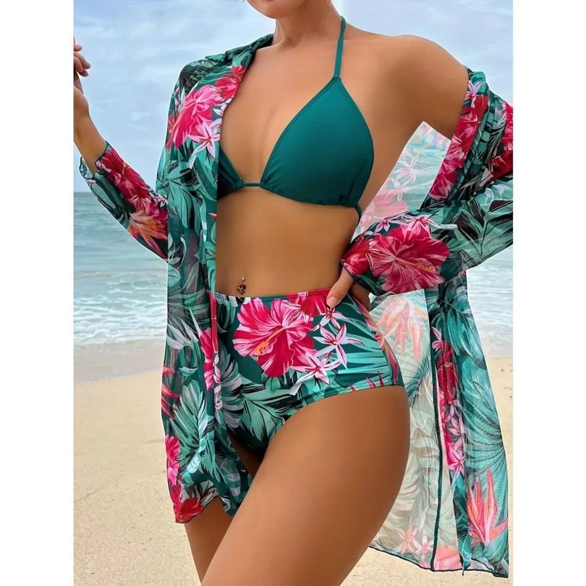 GENERICO - TRAJE DE BAÑO 3 PIEZAS ROXANA