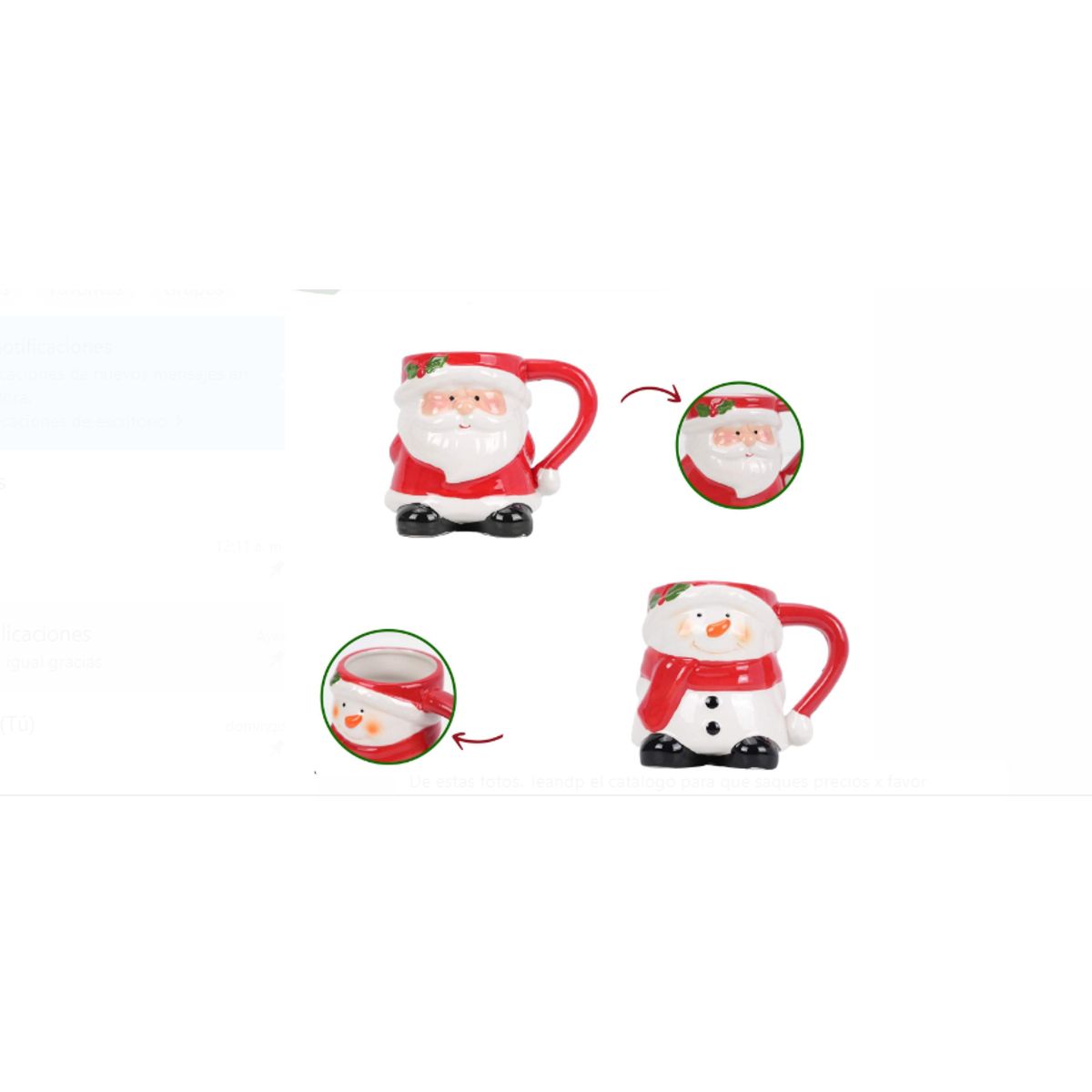 GENERICO - Taza Navideña de ceramica