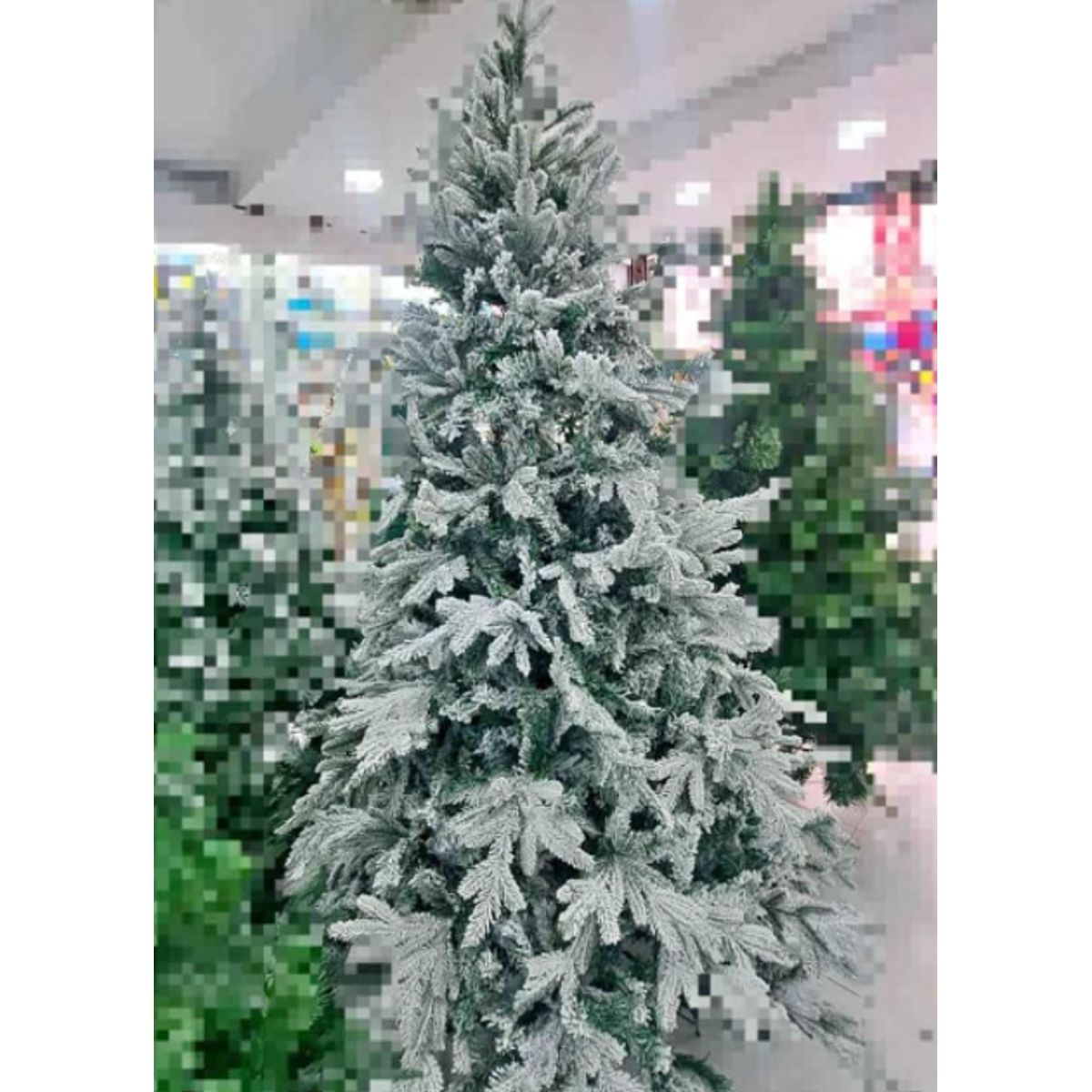 GENERICO - Árbol de Navidad Pino Nieve 2.10 M