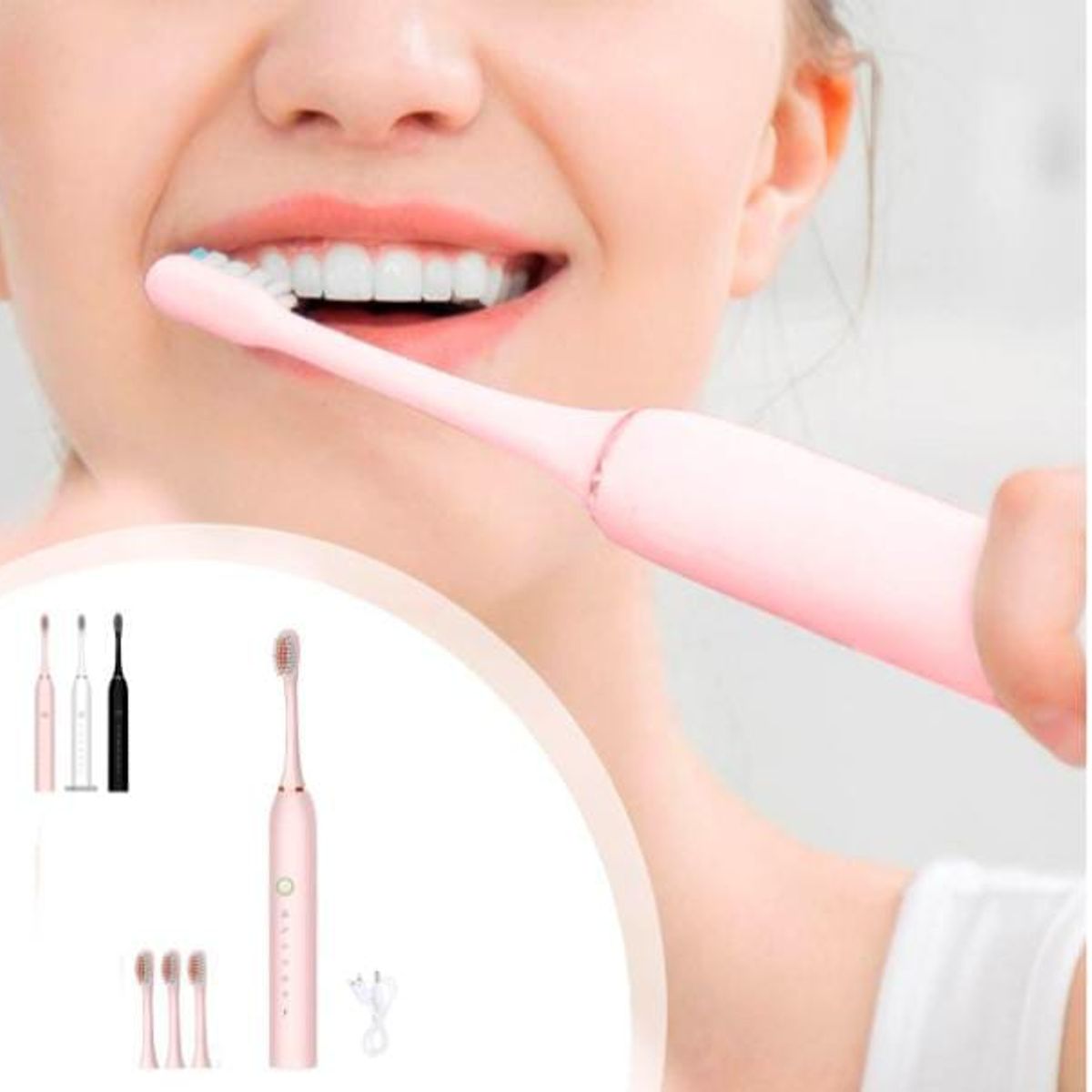 GENERICO - Cepillo de dientes eléctrico