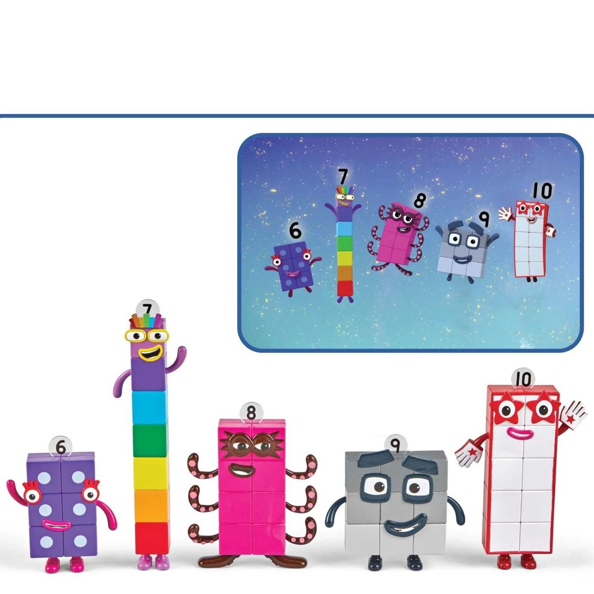 HANDS UP - Number Blocks Amigos del 6 al 10