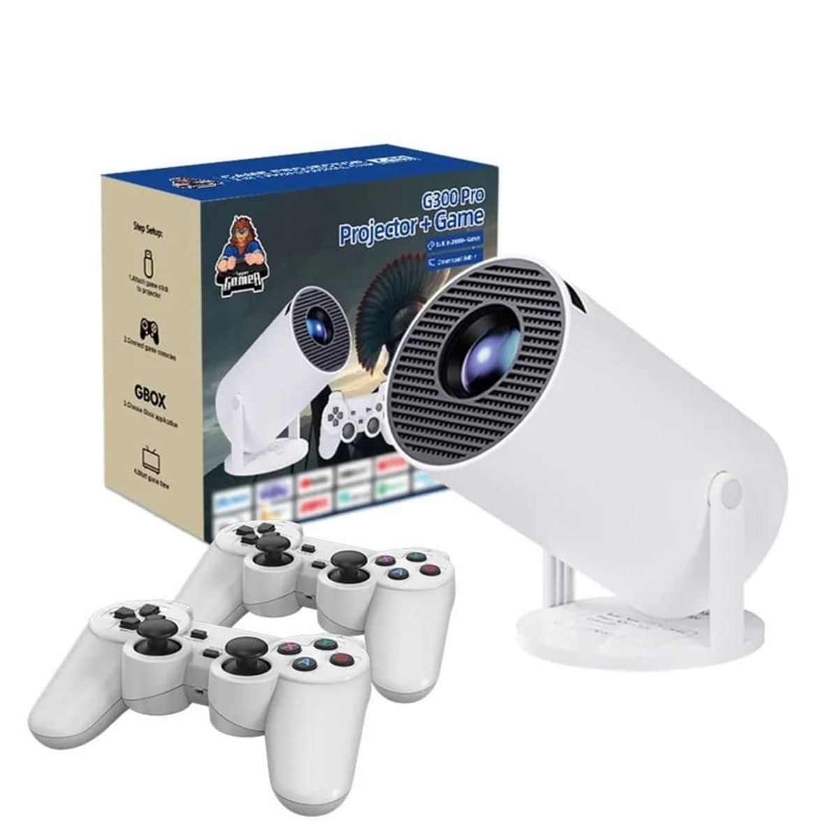 HANDS UP - Mini Proyector Portatil 4K G300 Pro