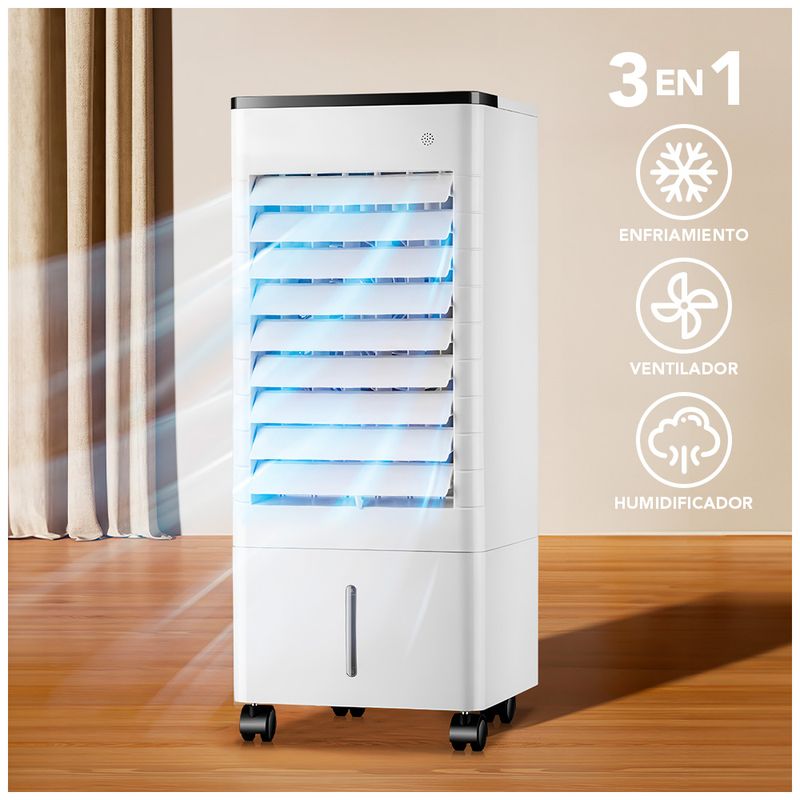 KELLER - Enfriador de Aire Ventilador Portátil Moderno 3 en 1 YZ1