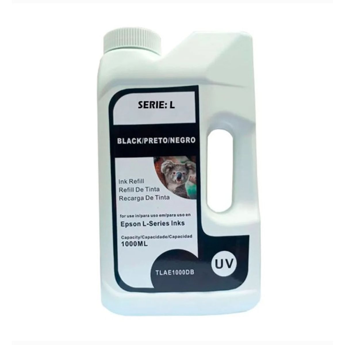 GENERICO - Tinta Compatible Litro Uv Para Epson T664 T544 T504 Negro