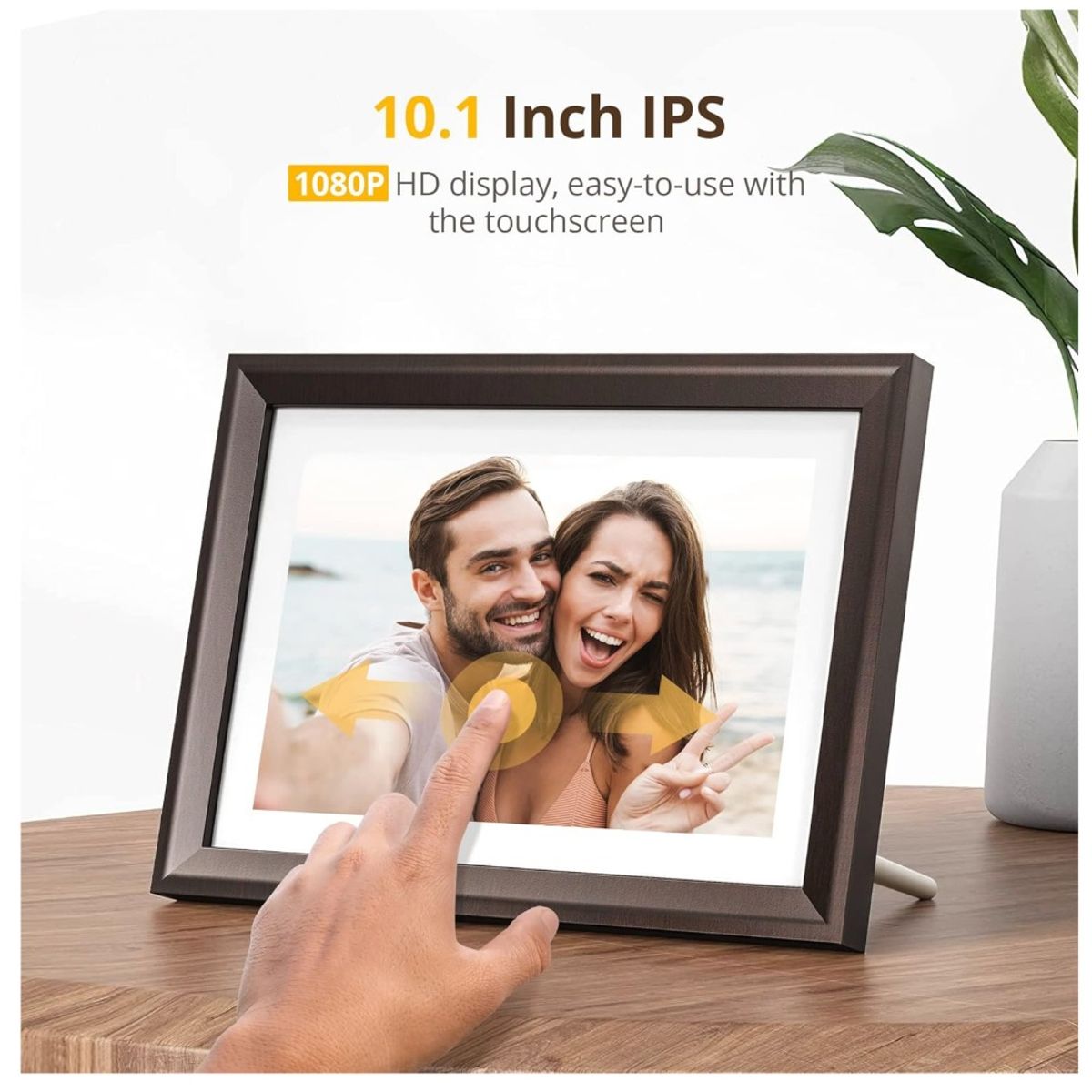 GENERICO - Portarretratos digital WiFi 10 pulgadas