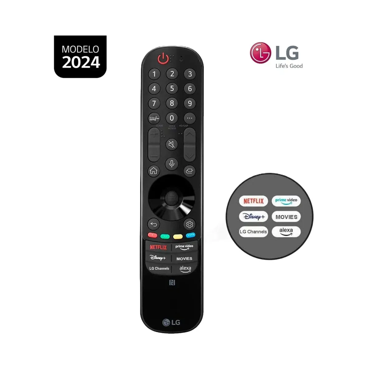 LG - Control Magic Remote LG 2024 MR24GN