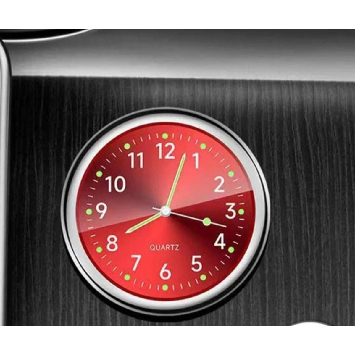 Reloj de Cuarzo para Interior de Auto - Rojo, marca GENERICO - Foto Principal