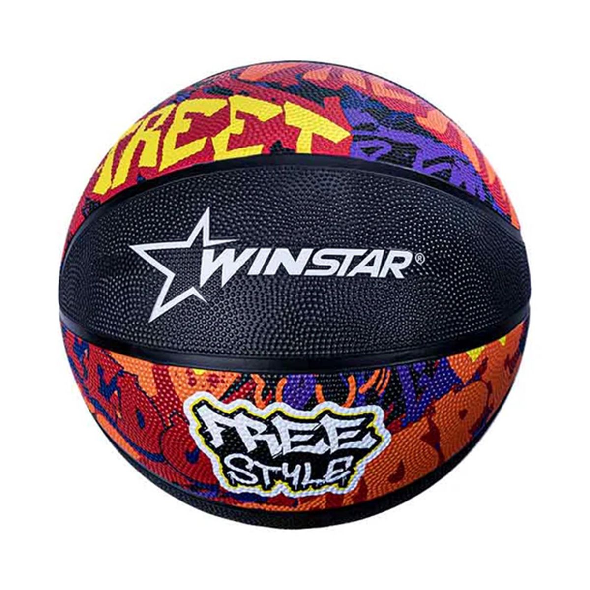 WINSTAR - PELOTAS PARA BÁSQUET TALLA 7 FREE STYLE WINSTAR NARANJA