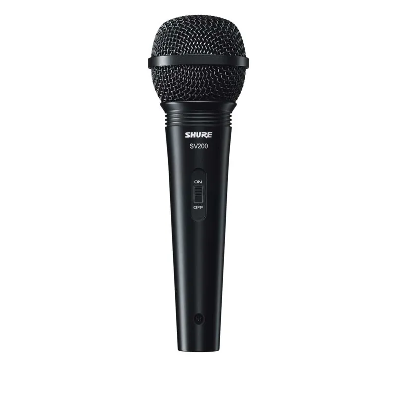 SHURE - Shure - Micrófono SV200 Cardioide Karaoke y Voces en Vivo