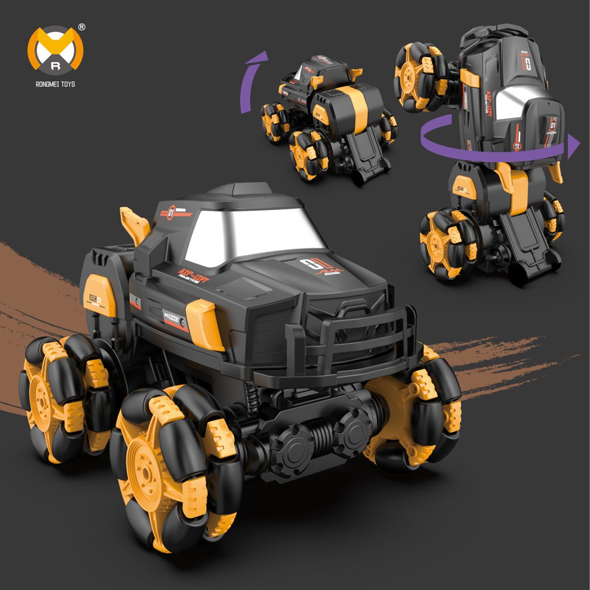 GENERICO - CARRO CONTROL REMOTO TRANSFORMABLE