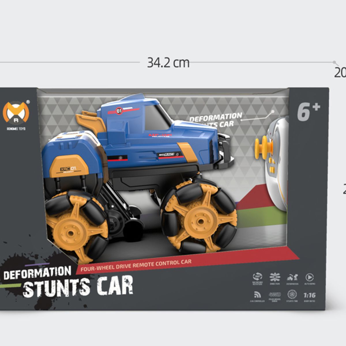 GENERICO - CARRO CONTROL REMOTO TRANSFORMABLE