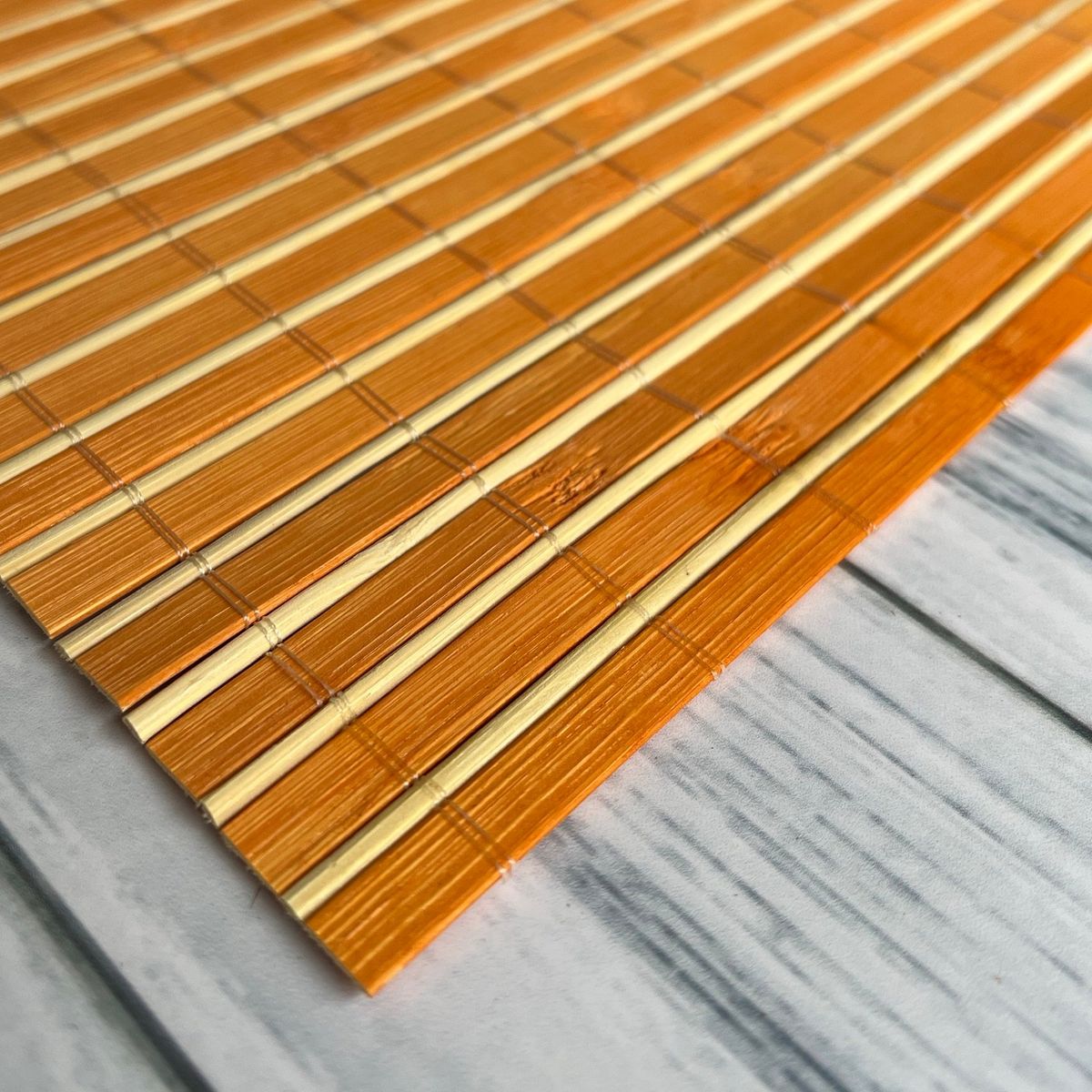 GENERICO - Individual de Mesa de Bambú Set 6 Unidades