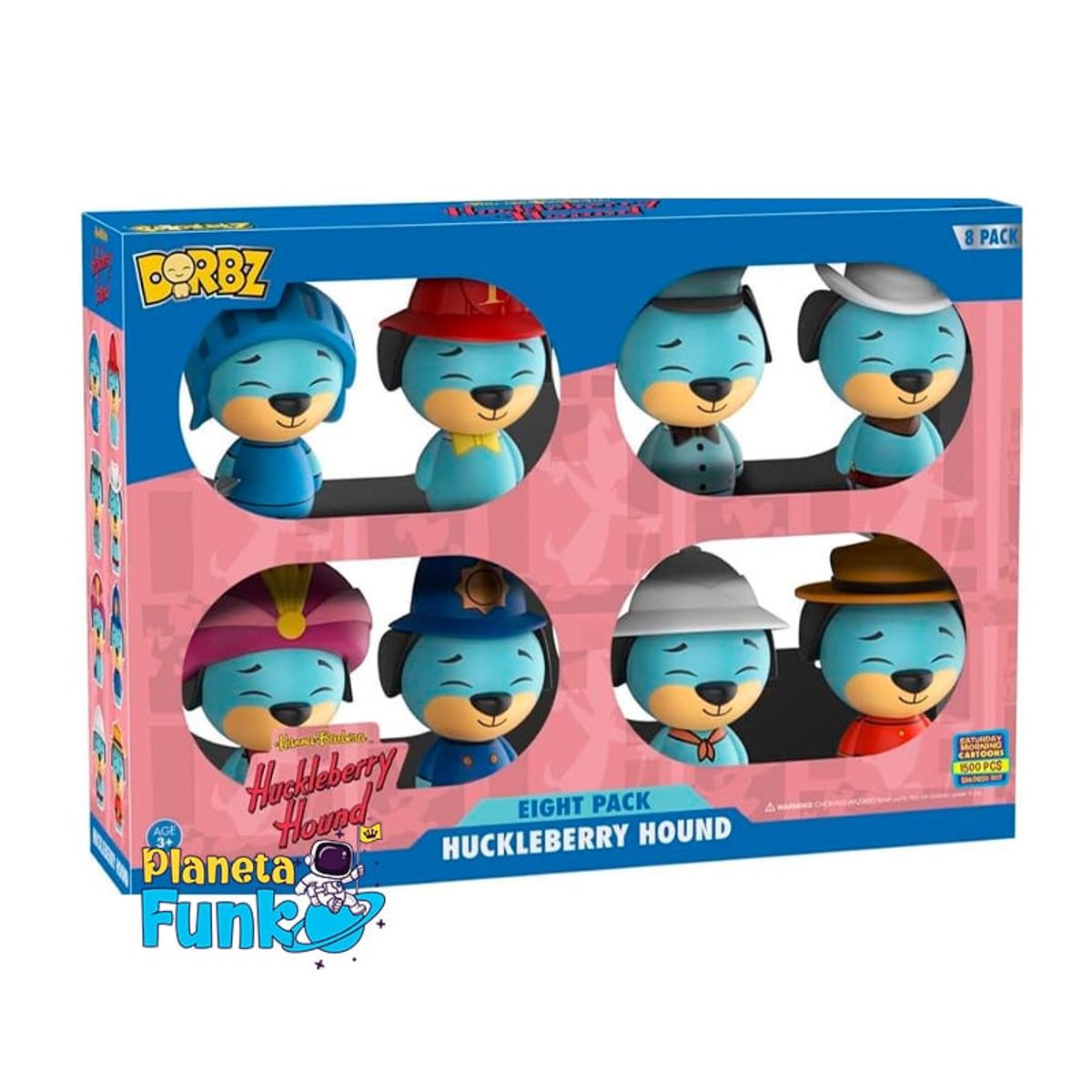FUNKO - FUNKO HUCKLEBERRY HOUND DORBZ SET DE 8 PCS EXCLUSIVO