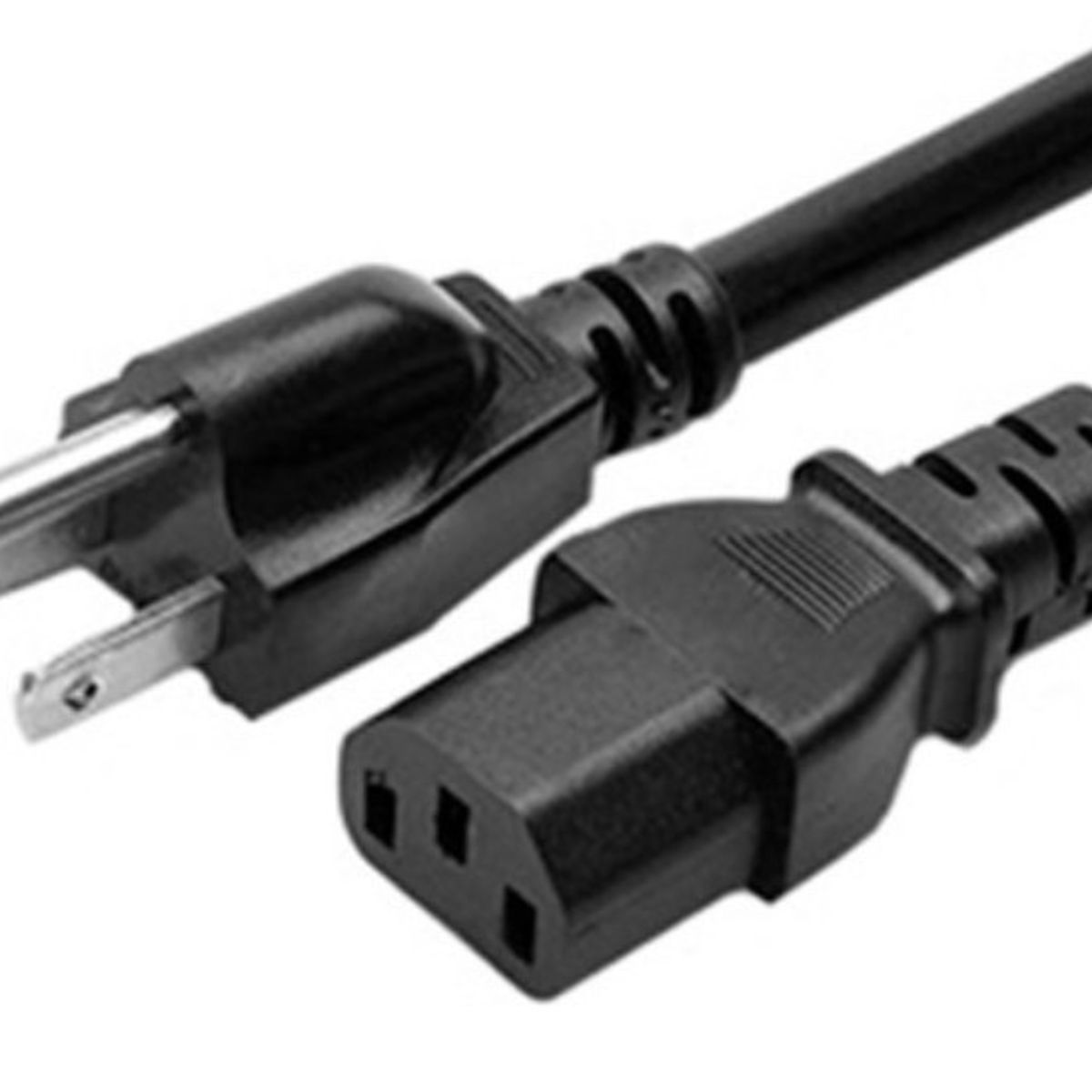 GENERICO - CABLE DE PODER UNIVERSAL DE 1M PARA PC Y DISPOSITIVOS ELECTRONICOS