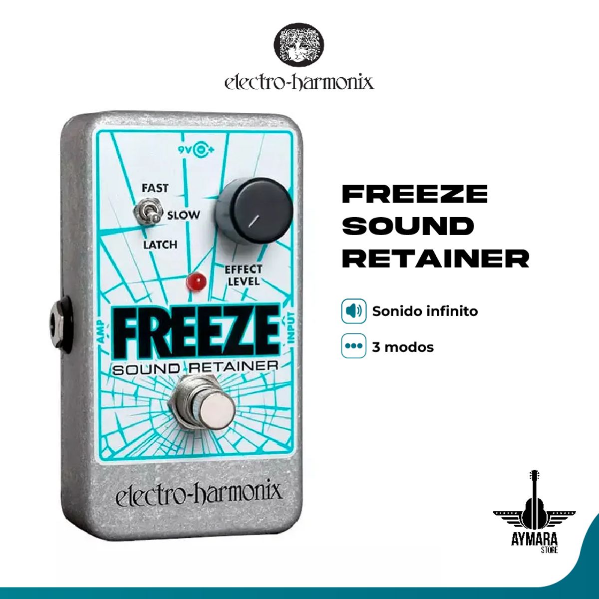 GENERICO - Electro-Harmonix Freeze - Sound Retainer Pedal