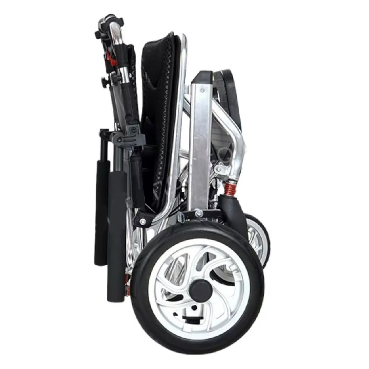 OEM - Silla de Ruedas para Viaje de Aluminio Tipo Maleta DELUXE